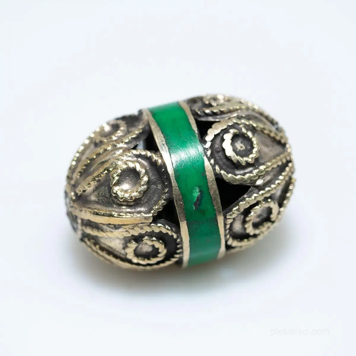 Turkmen openwork coral - green