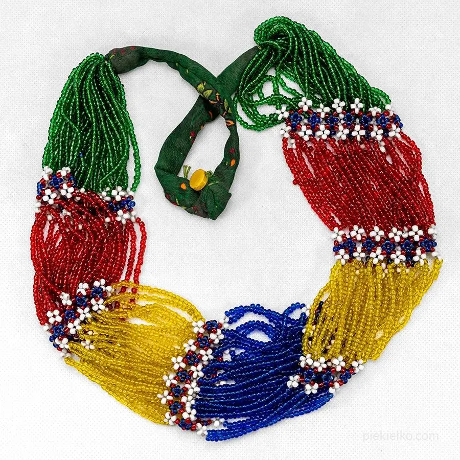 Colorful Kalash necklace