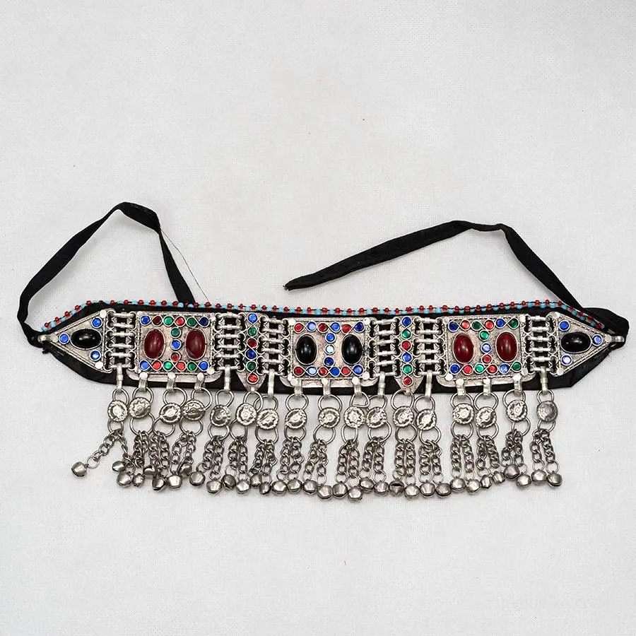 Colorful Afghan choker