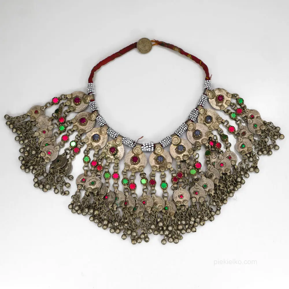 Rare Kuchi necklace made of real coins