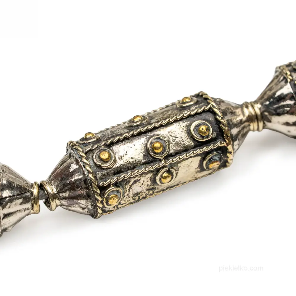 Turkmen brass bead