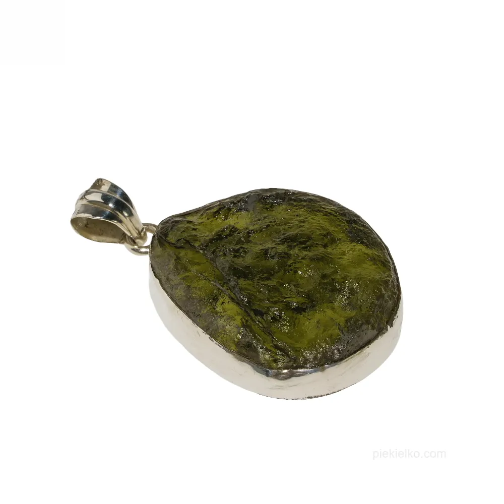 Raw Moldavite Pendant