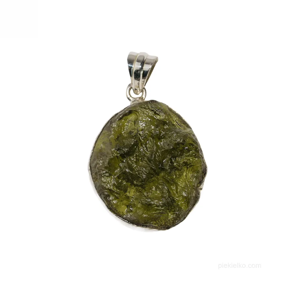 Stellar Moldavite Pendant