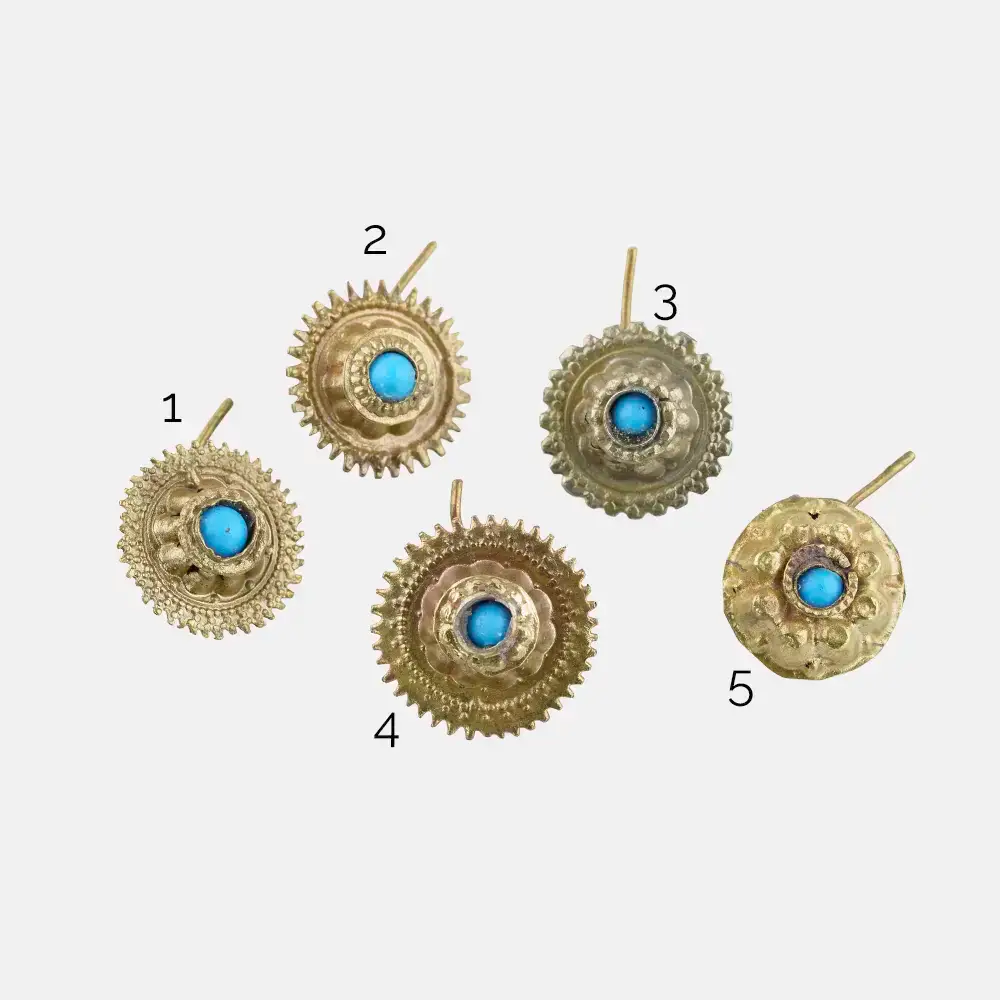 Pashtun Septum – Serrated Rosettes