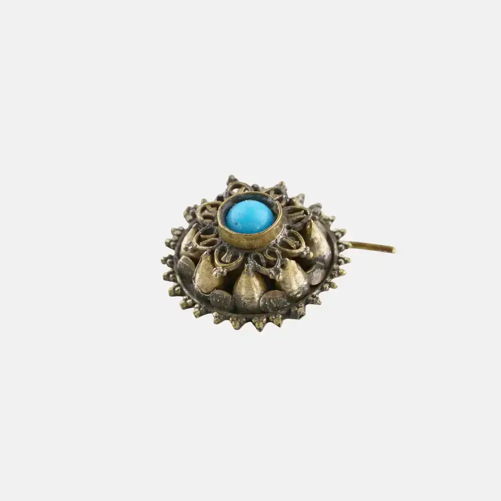 Pashtun Brass Nose Earrings