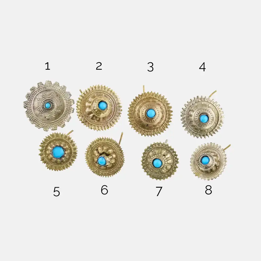 Pashtun Nose Earrings – 19th Century