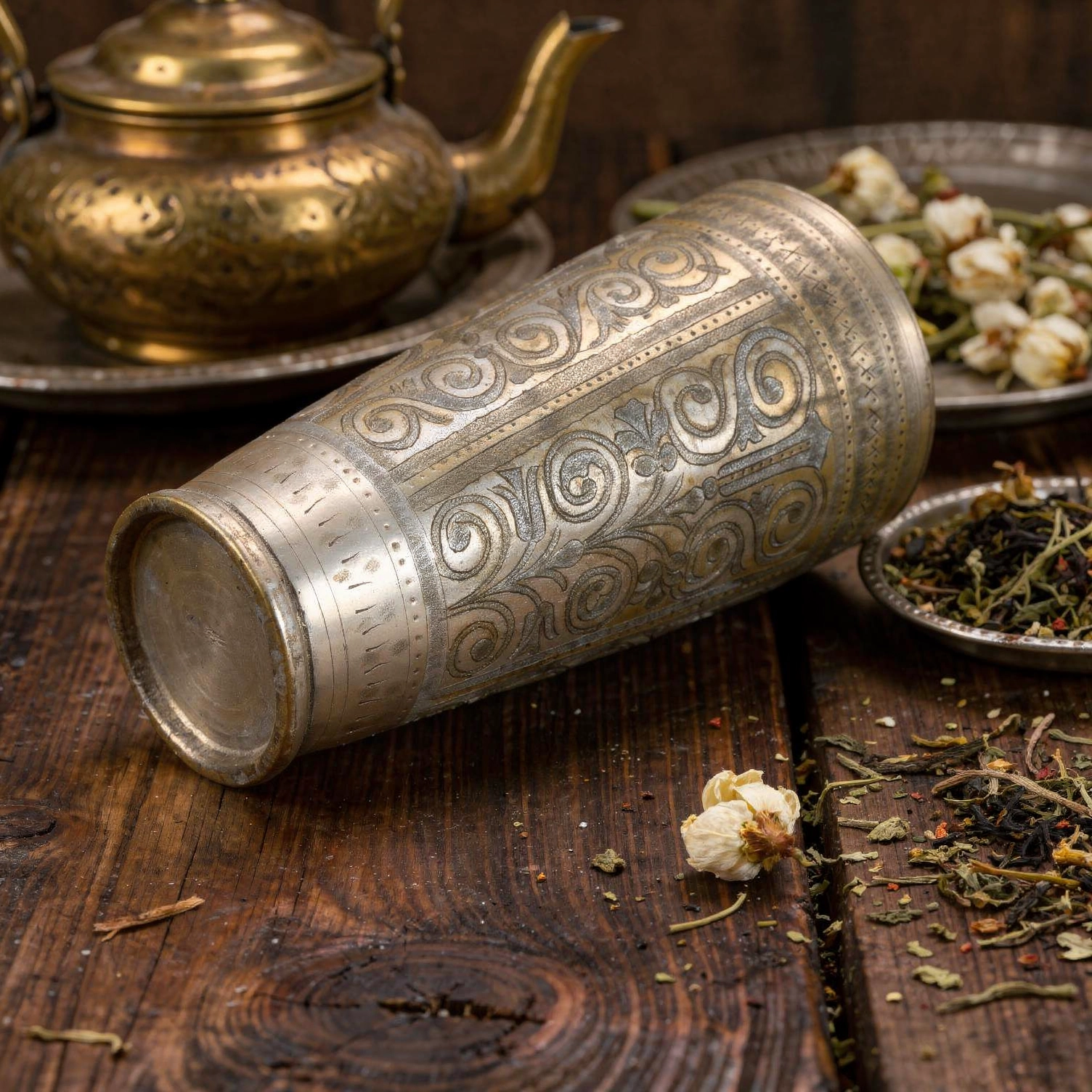 Pakistani lassi cup – an art enchanted in brass