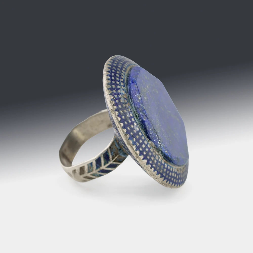 Multan Lapis Dome Ring