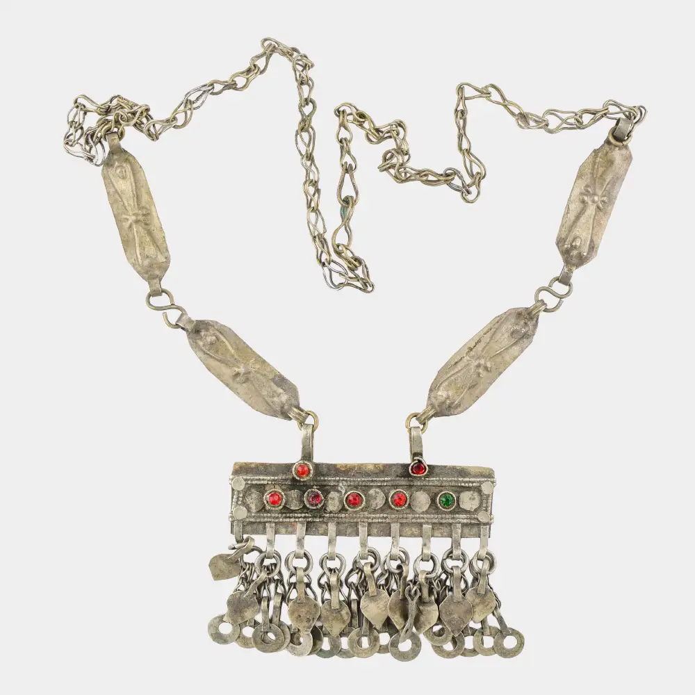 Kuchi Flat Taweez with Tassels