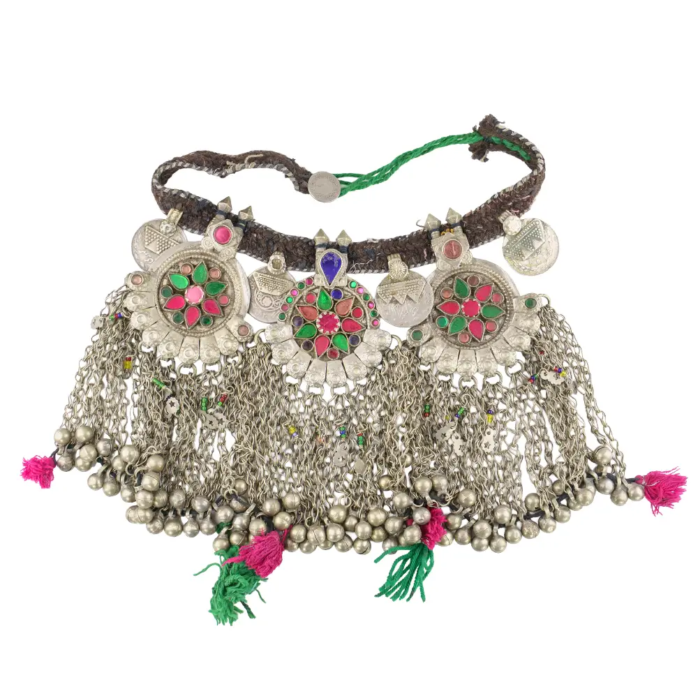 Afghan Kuchi Necklace with Bells