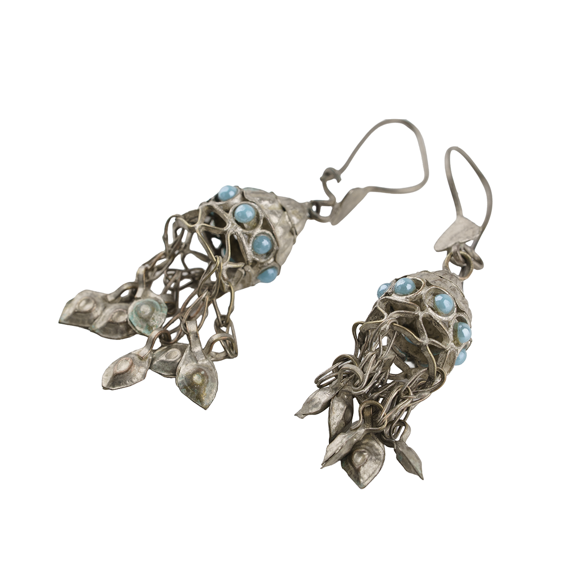 Openwork Afghan Jhumka Earrings