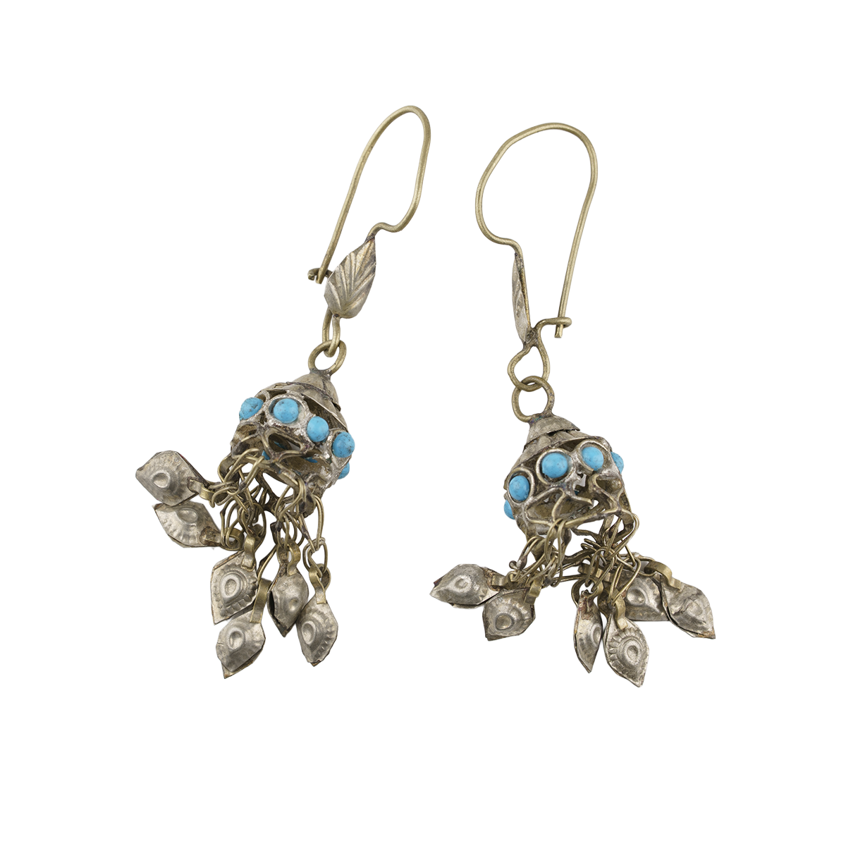Openwork Afghan Jhumka Earrings
