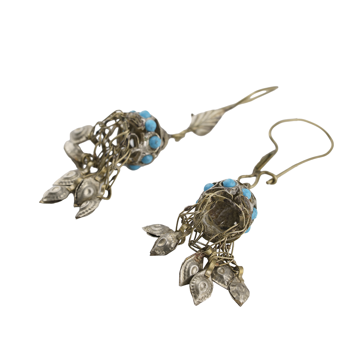 Openwork Afghan Jhumka Earrings