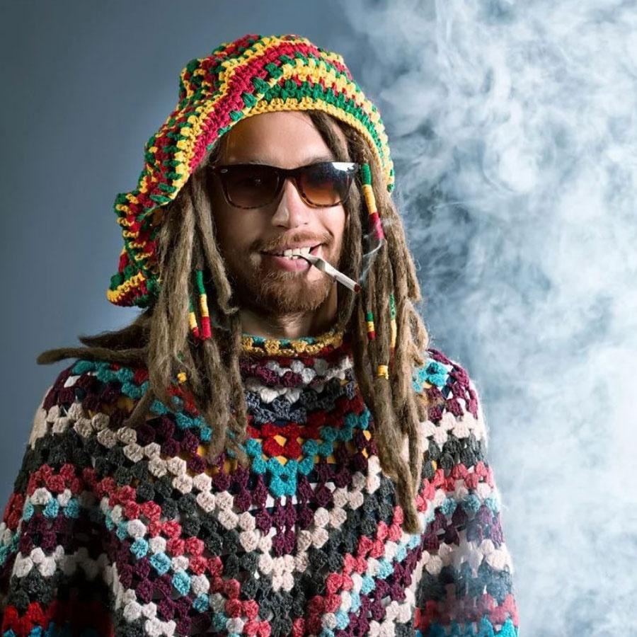 Rastamani, czyli palenie zioła i korale w dredach