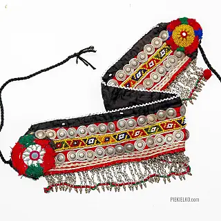 Hand-embroidered dance belt