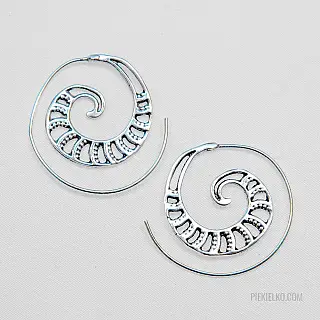 Kolczyki spiralne