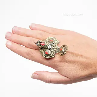 Arabski pierścionek ptak