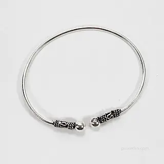 Indian silver plated bracelet