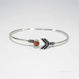 Rhodochrosite bracelet