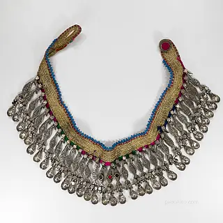 A rare necklace from the Kuchi tribe
