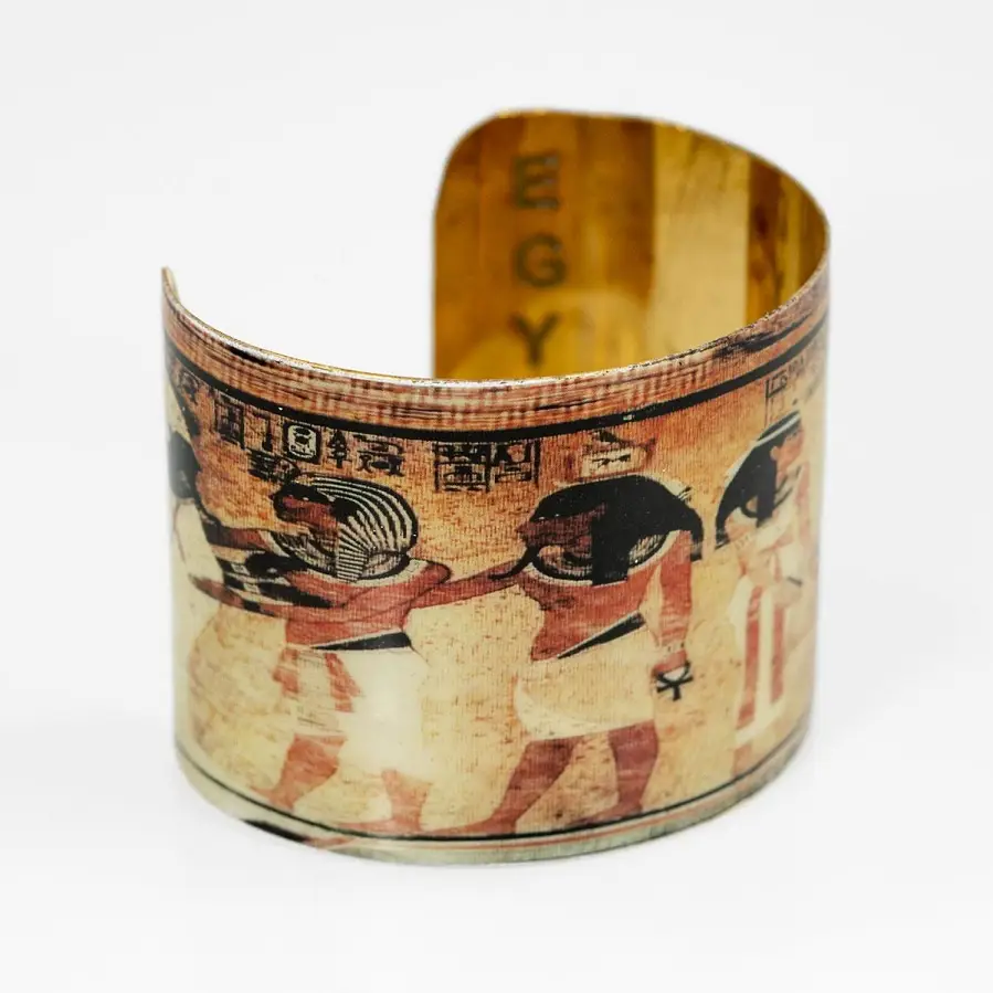 Egipska emaliowana bransoleta