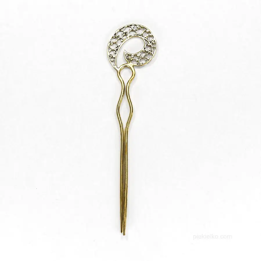 Brass Beauty with Indian pattern