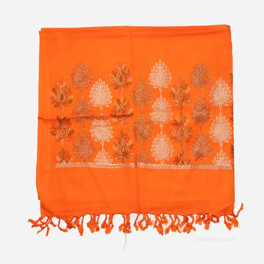 Orange Pakistani Scarf