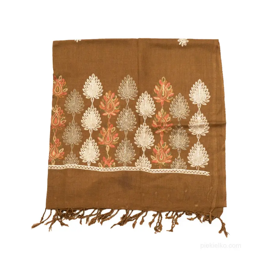 Scarf with Oriental Design