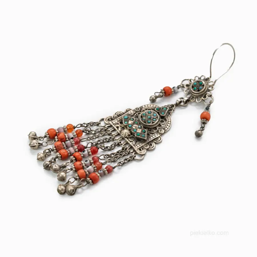 Baloch museum silver earrings