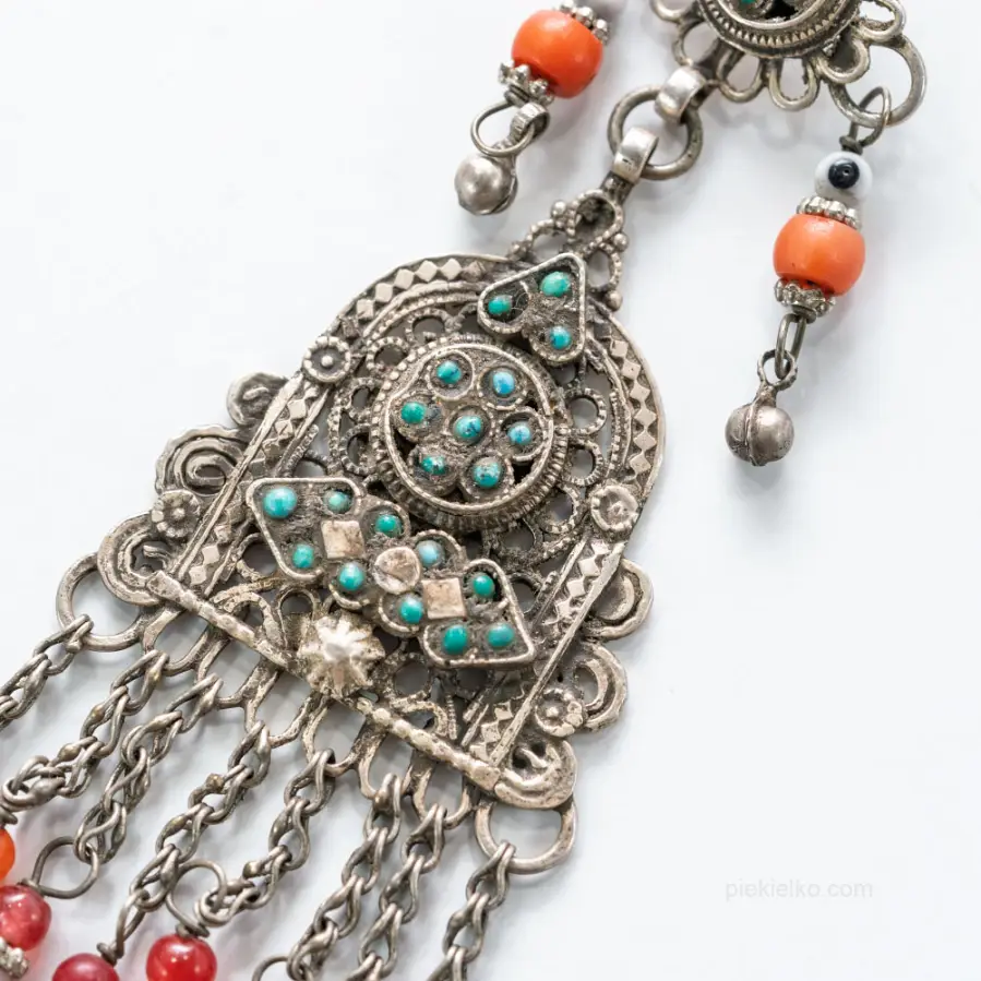 Baloch museum silver earrings