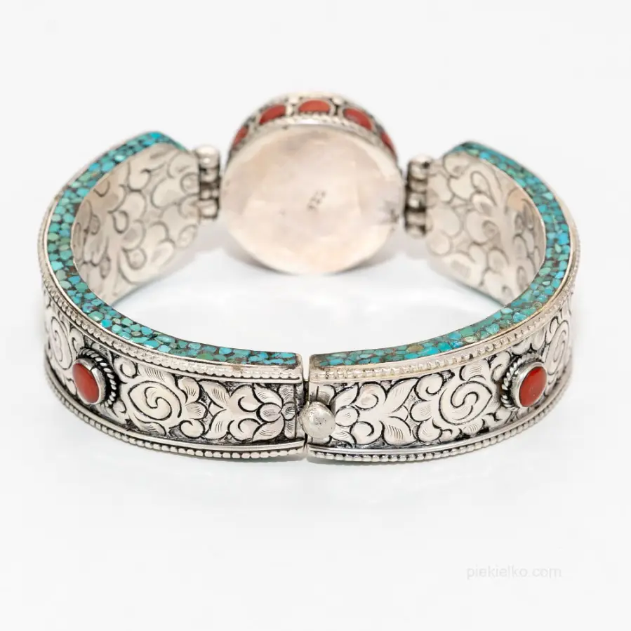 Nepalese Bracelet in Sterling Silver 925
