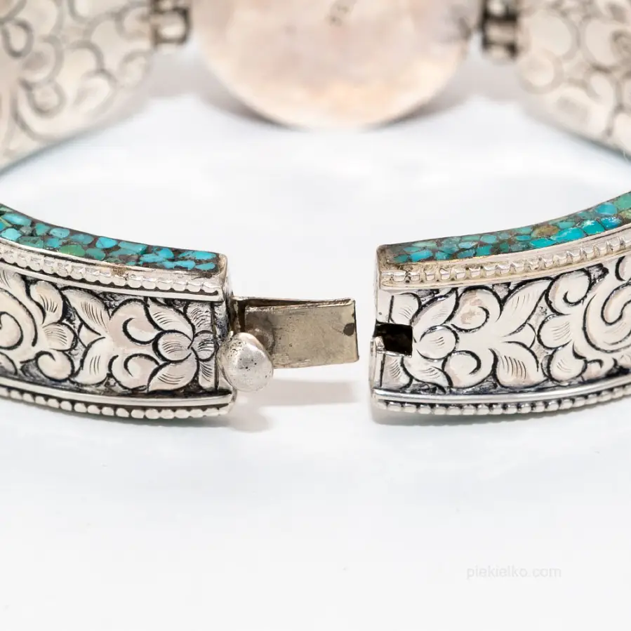 Nepalese Bracelet in Sterling Silver 925