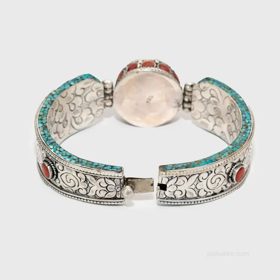 Nepalese Bracelet in Sterling Silver 925