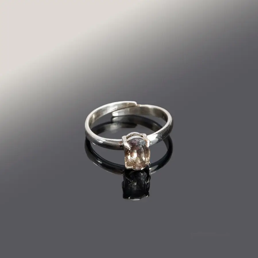 Silver Ring with Zultanite