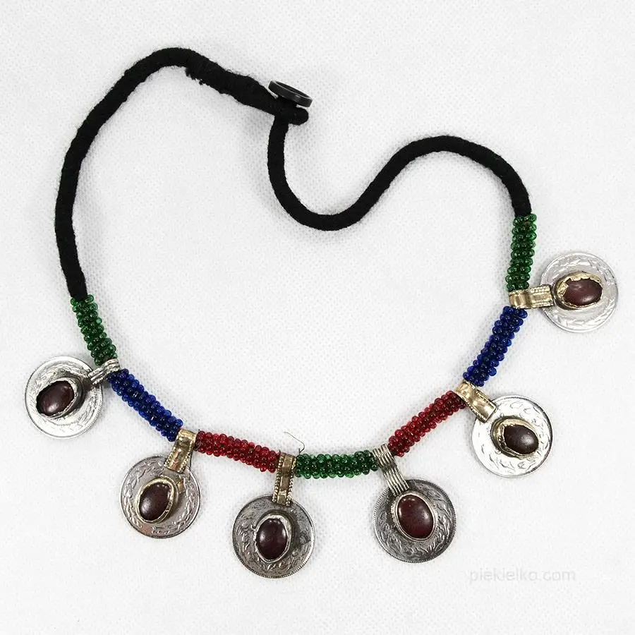Kuchi necklace with coins