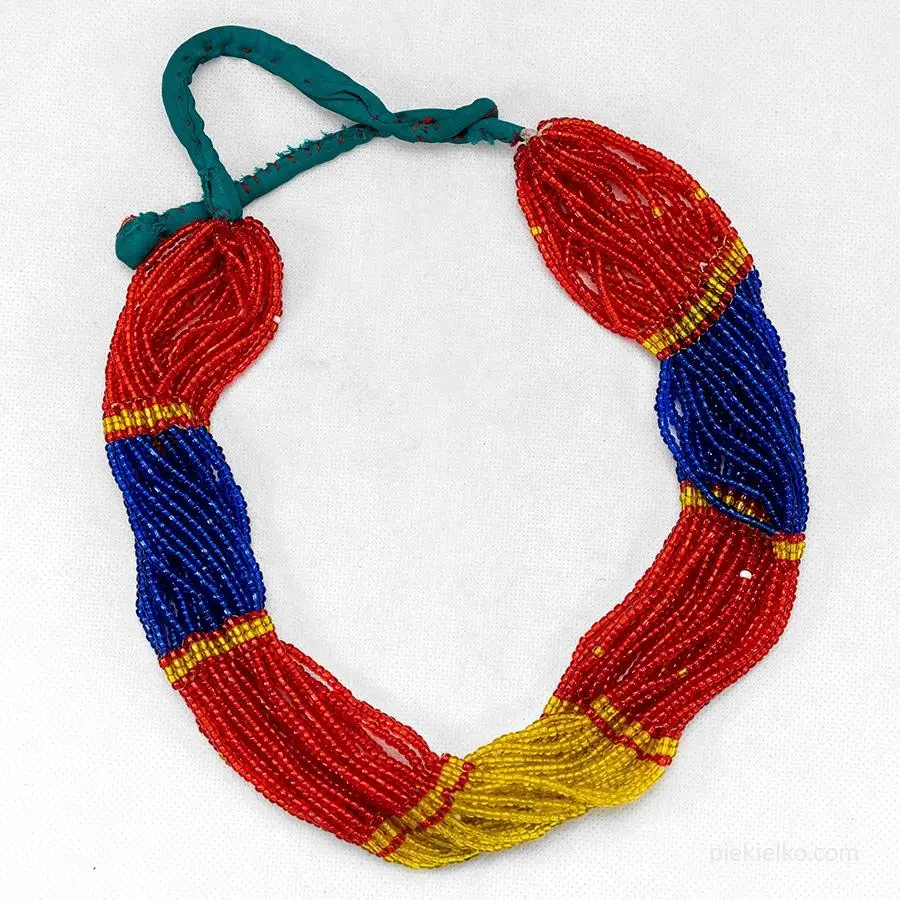 Pakistani beaded necklace
