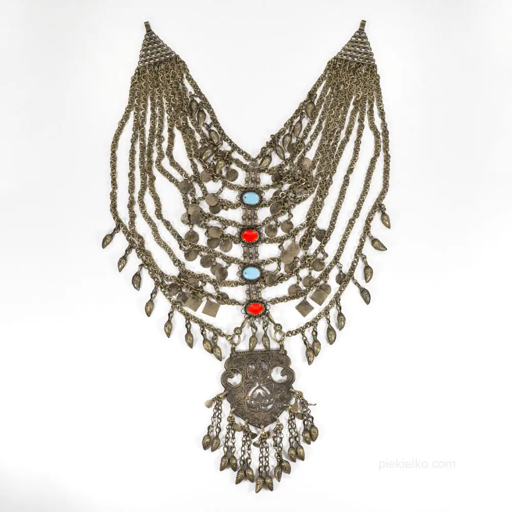Large vintage Kuchi tribal necklace
