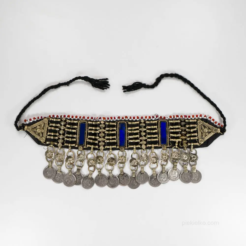 Old Kuchi choker with rupees