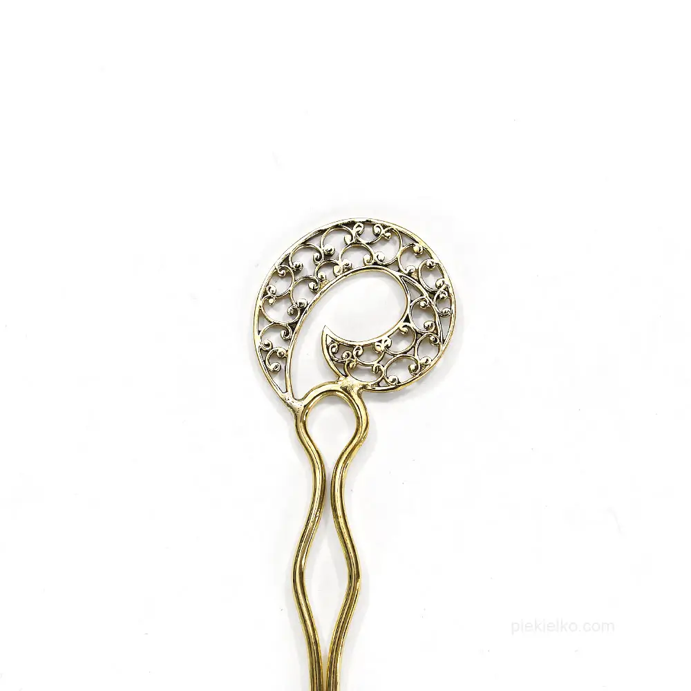 Brass Beauty with Indian pattern