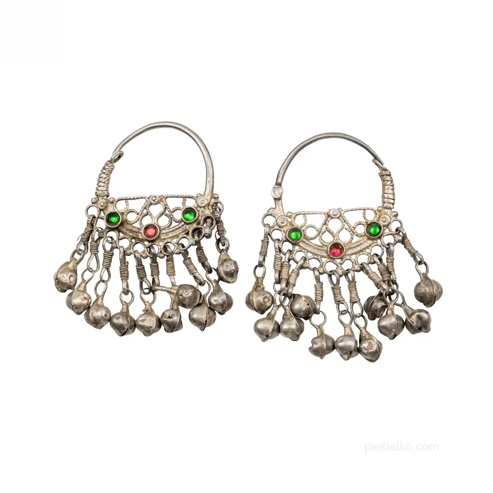 Antique Kuchi Bell Earrings