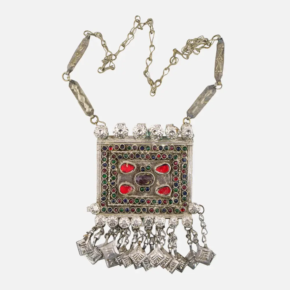 Kuchi Tribal Mosaic Glass Panel