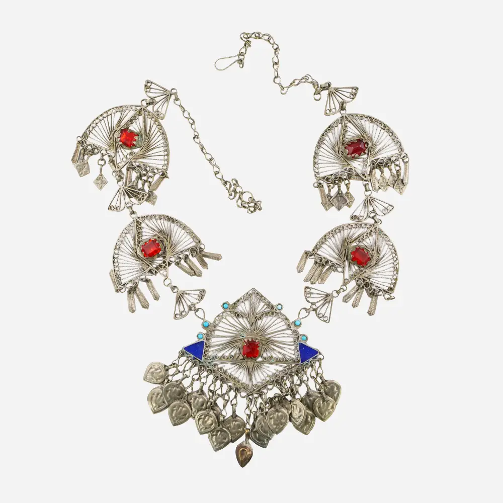 Collectible Uzbek Filigree Necklace