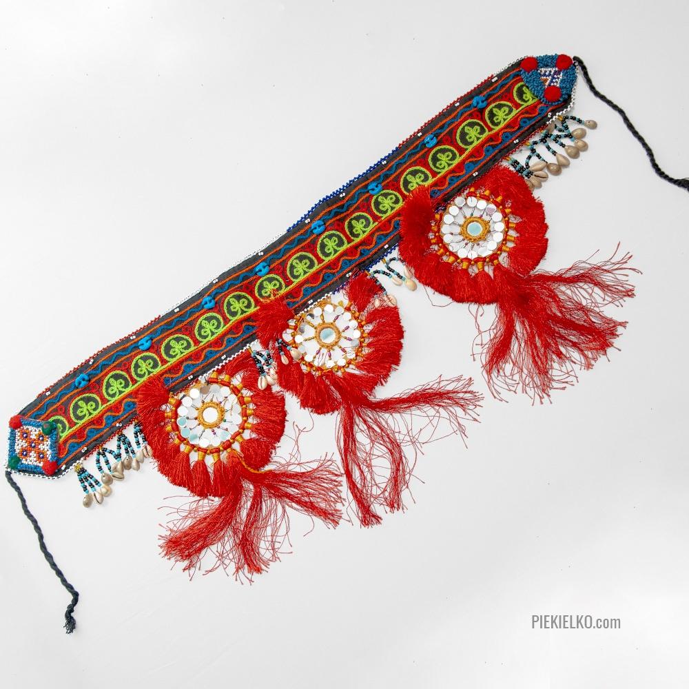 Orientalny Pas Kuchi z lusterkami - piekielko.com