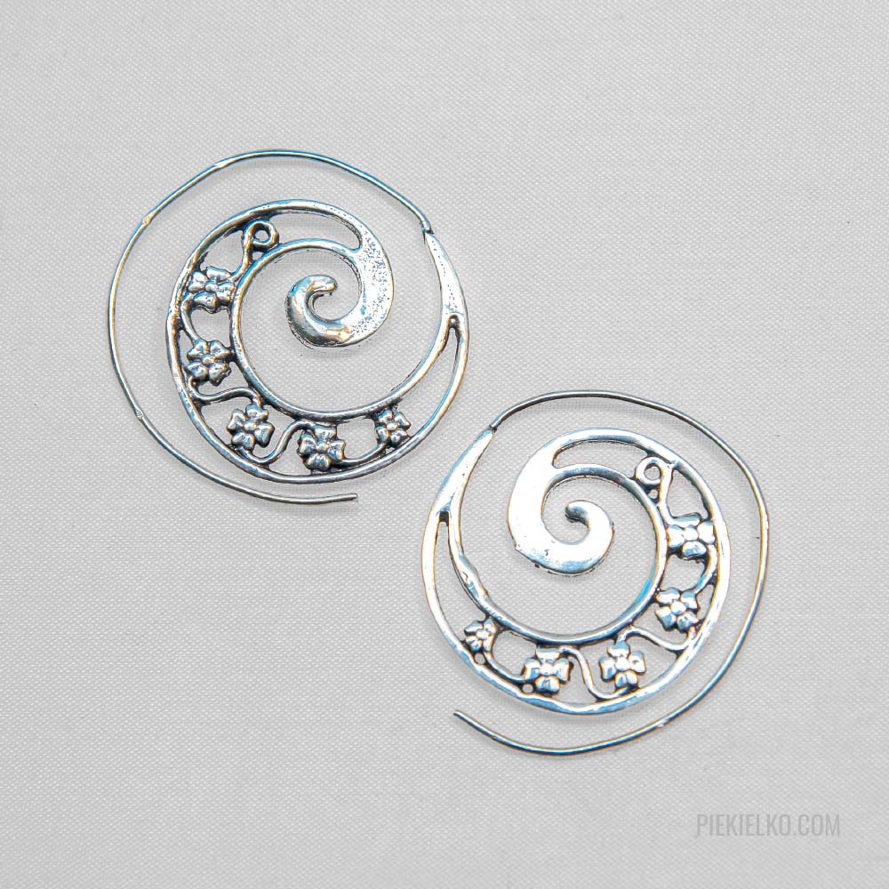 Kolczyki spiralne - piekielko.com