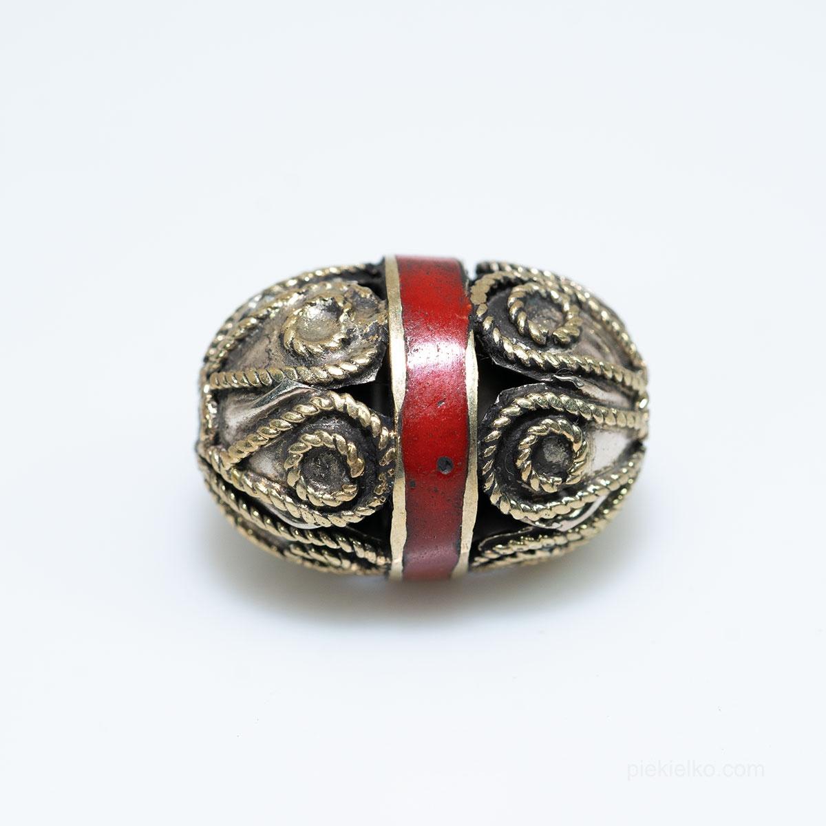 Turkmen openwork coral - red - piekielko.com