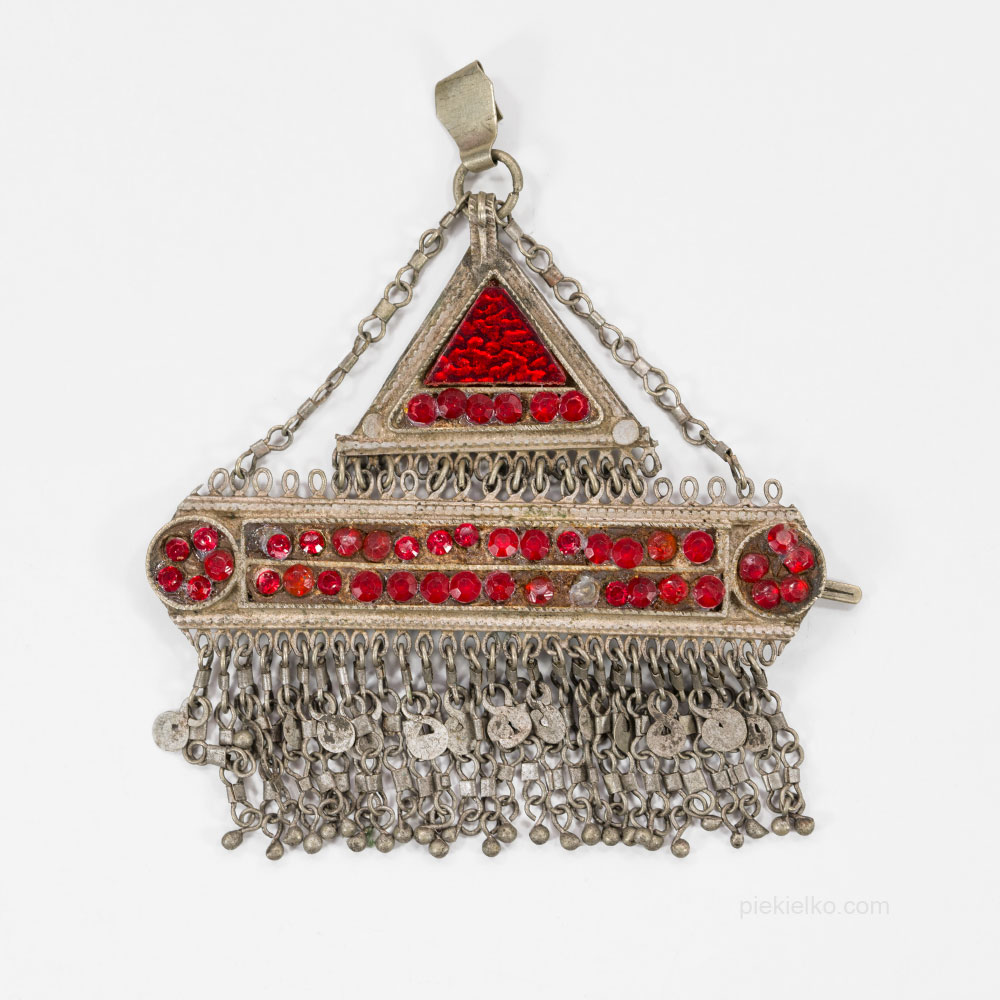 Old Kuchi tribal hair clips - piekielko.com