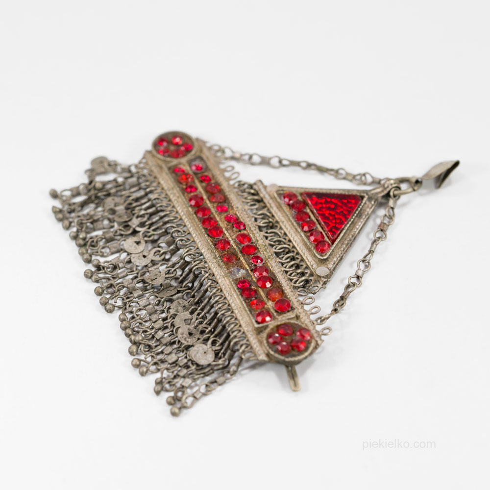 Old Kuchi tribal hair clips - piekielko.com