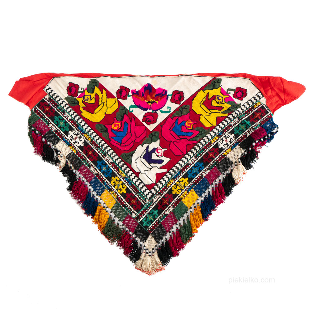 A unique traditional folk scarf - piekielko.com