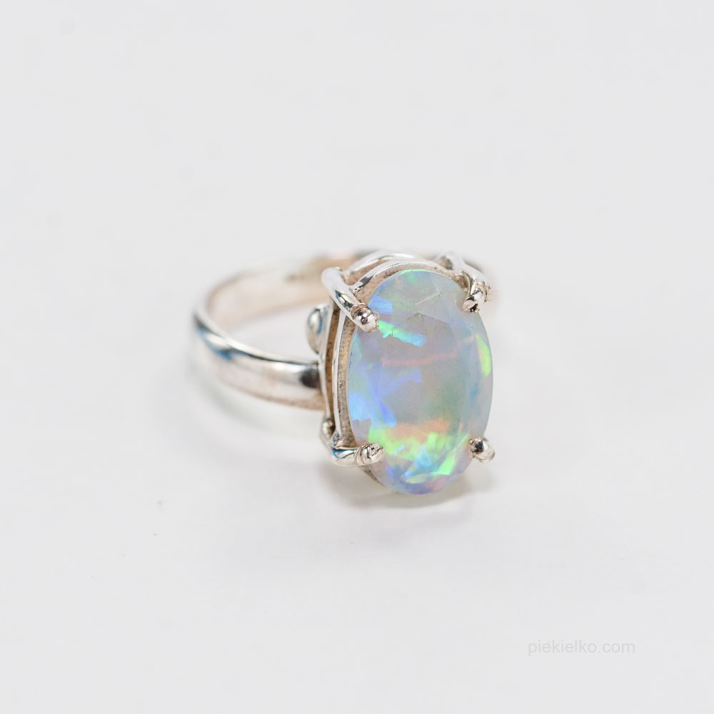 African Glow - Opal Ring - piekielko.com