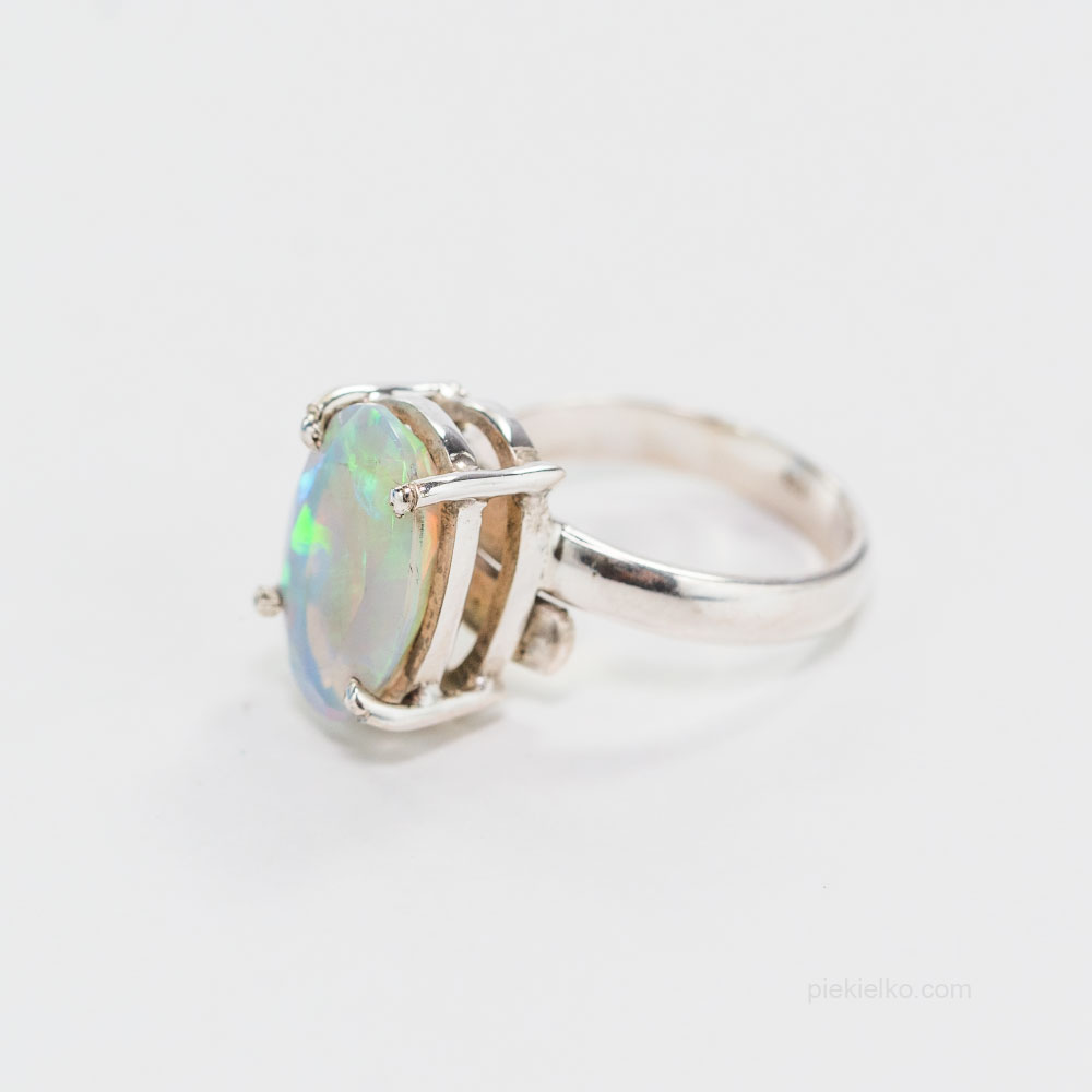 African Glow - Opal Ring - piekielko.com
